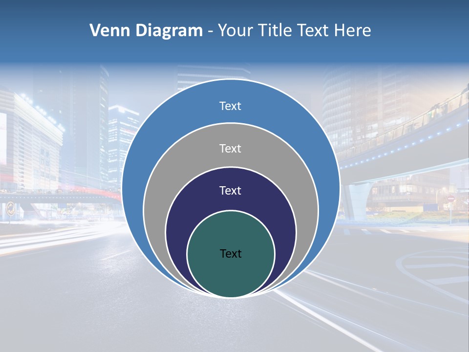 Movement District Tower PowerPoint Template