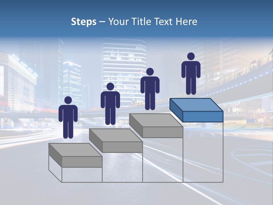 Movement District Tower PowerPoint Template