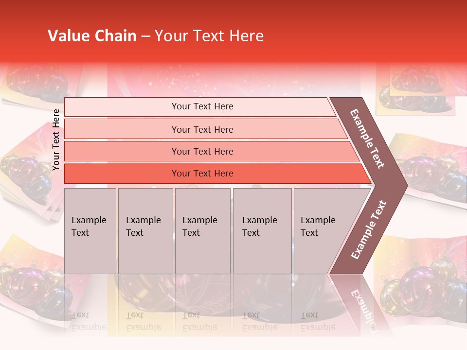 Adornment Dress Postcard PowerPoint Template