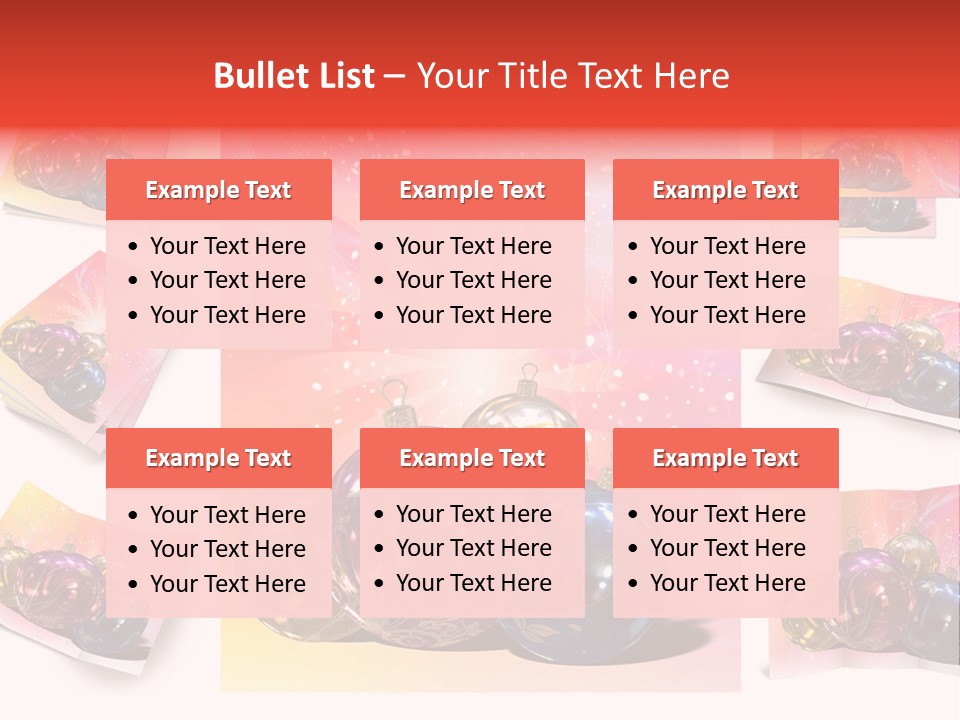 Adornment Dress Postcard PowerPoint Template