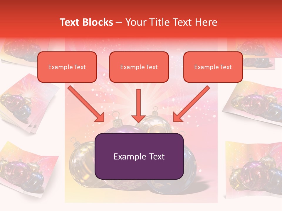 Adornment Dress Postcard PowerPoint Template