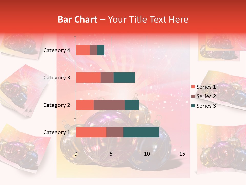 Adornment Dress Postcard PowerPoint Template