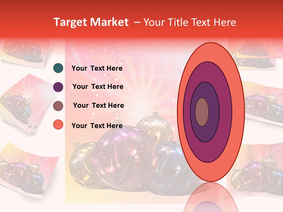 Adornment Dress Postcard PowerPoint Template