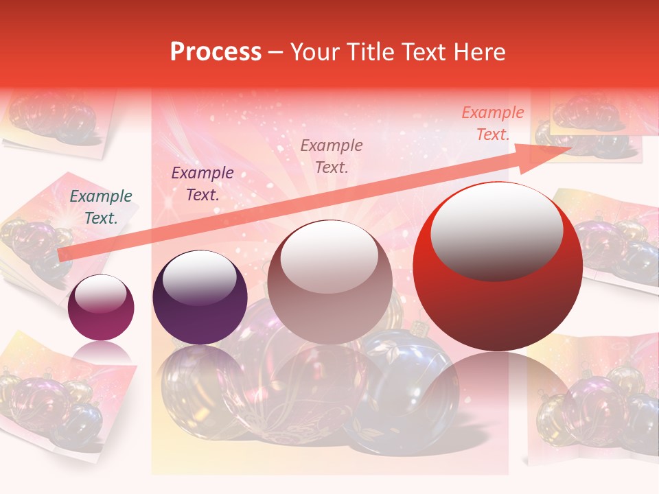 Adornment Dress Postcard PowerPoint Template