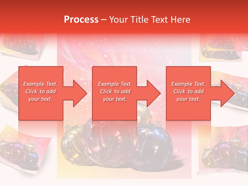 Adornment Dress Postcard PowerPoint Template