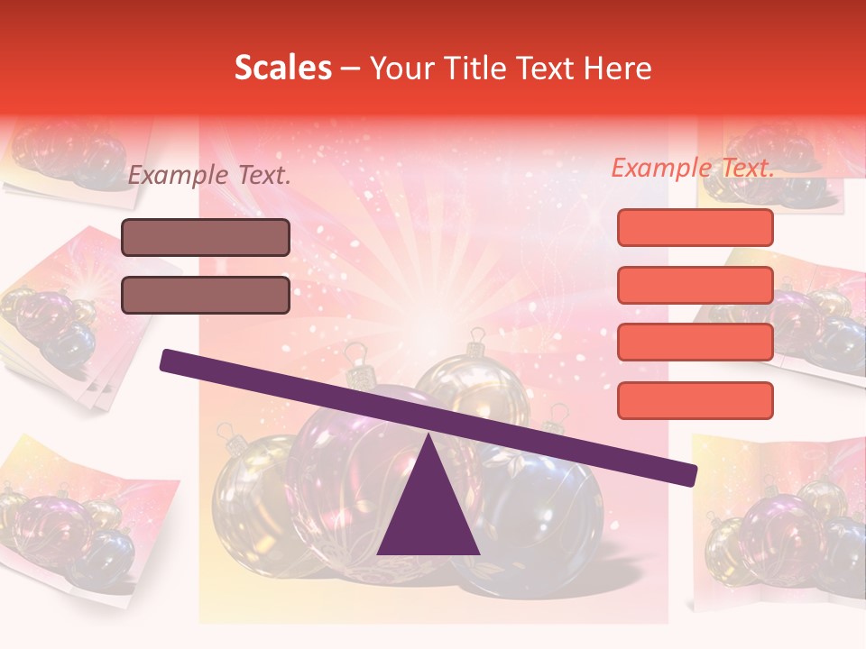 Adornment Dress Postcard PowerPoint Template