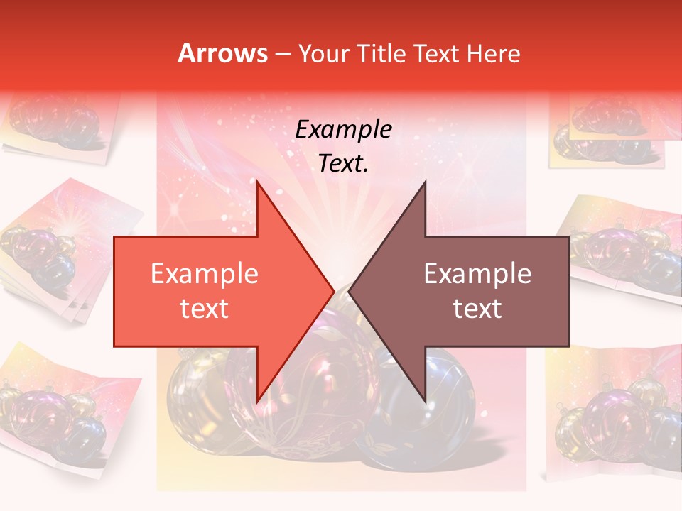 Adornment Dress Postcard PowerPoint Template