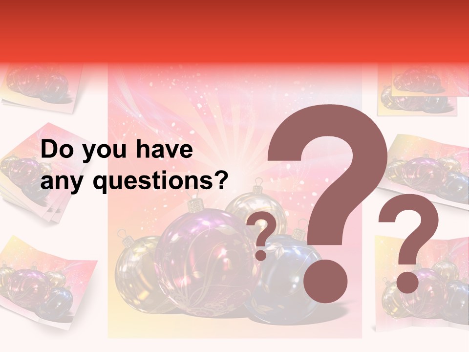 Adornment Dress Postcard PowerPoint Template