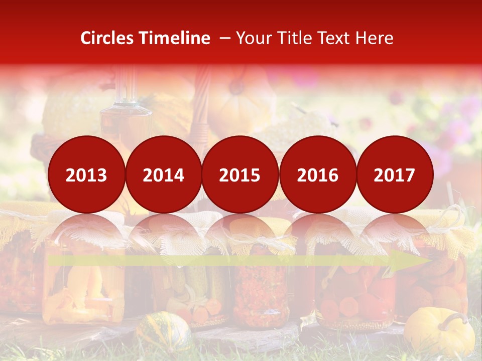 Vegetable Preservative Nutrition PowerPoint Template