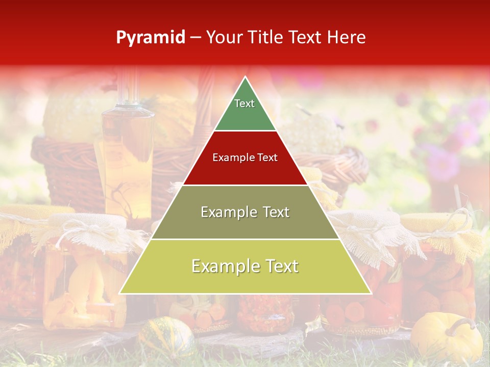 Vegetable Preservative Nutrition PowerPoint Template