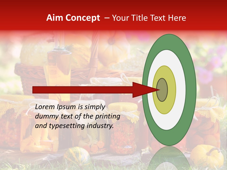 Vegetable Preservative Nutrition PowerPoint Template