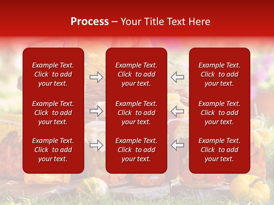Vegetable Preservative Nutrition PowerPoint Template