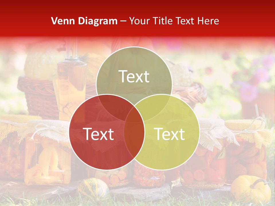 Vegetable Preservative Nutrition PowerPoint Template