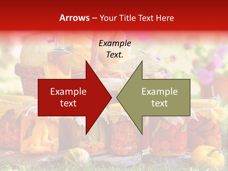 Vegetable Preservative Nutrition PowerPoint Template