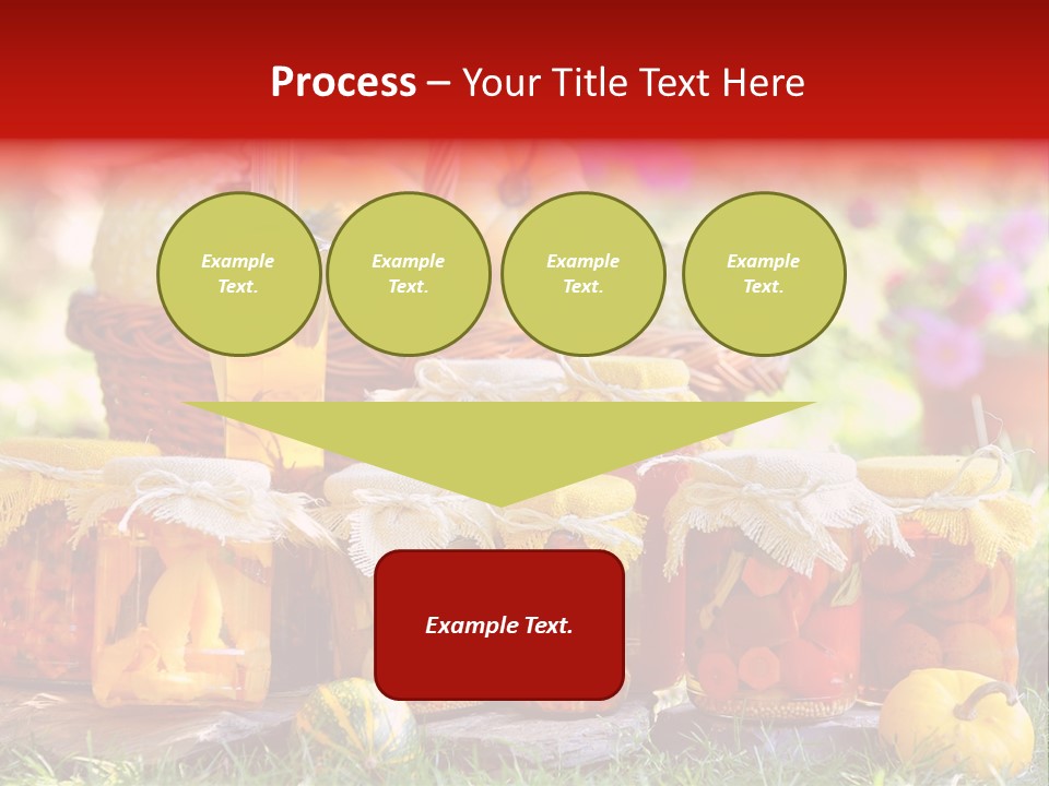 Vegetable Preservative Nutrition PowerPoint Template