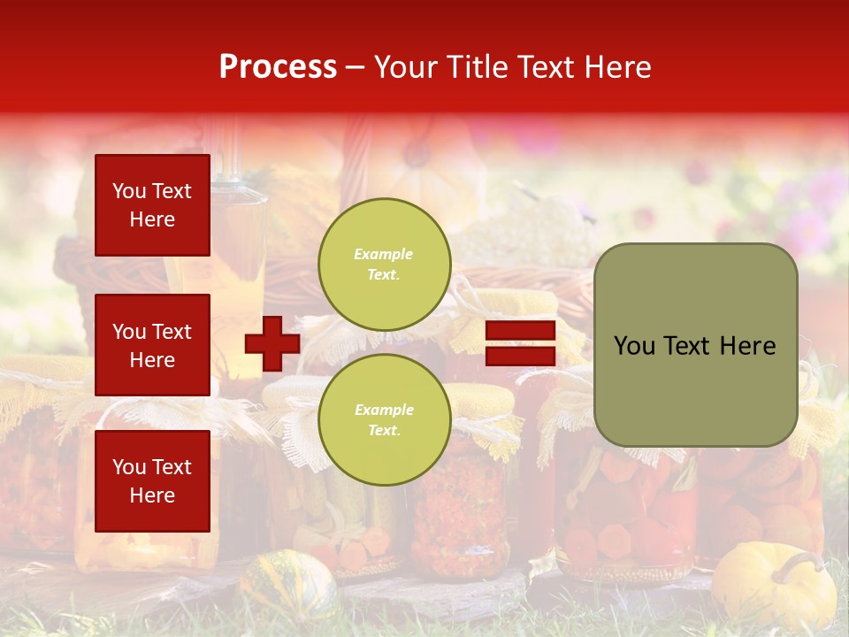Vegetable Preservative Nutrition PowerPoint Template