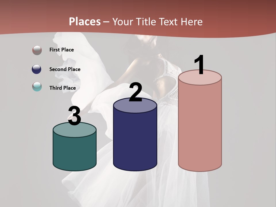 Brunette Living Person PowerPoint Template