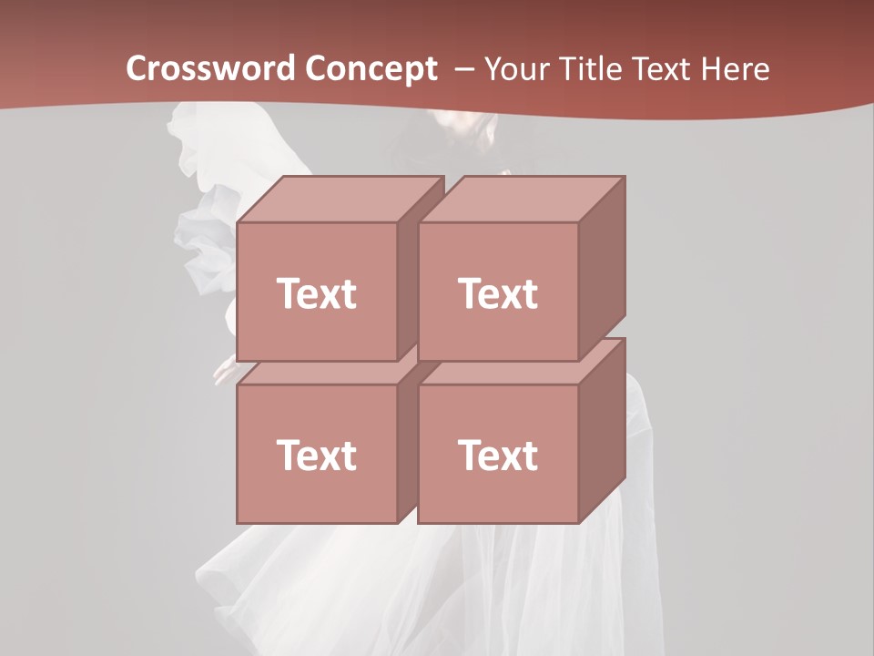 Brunette Living Person PowerPoint Template