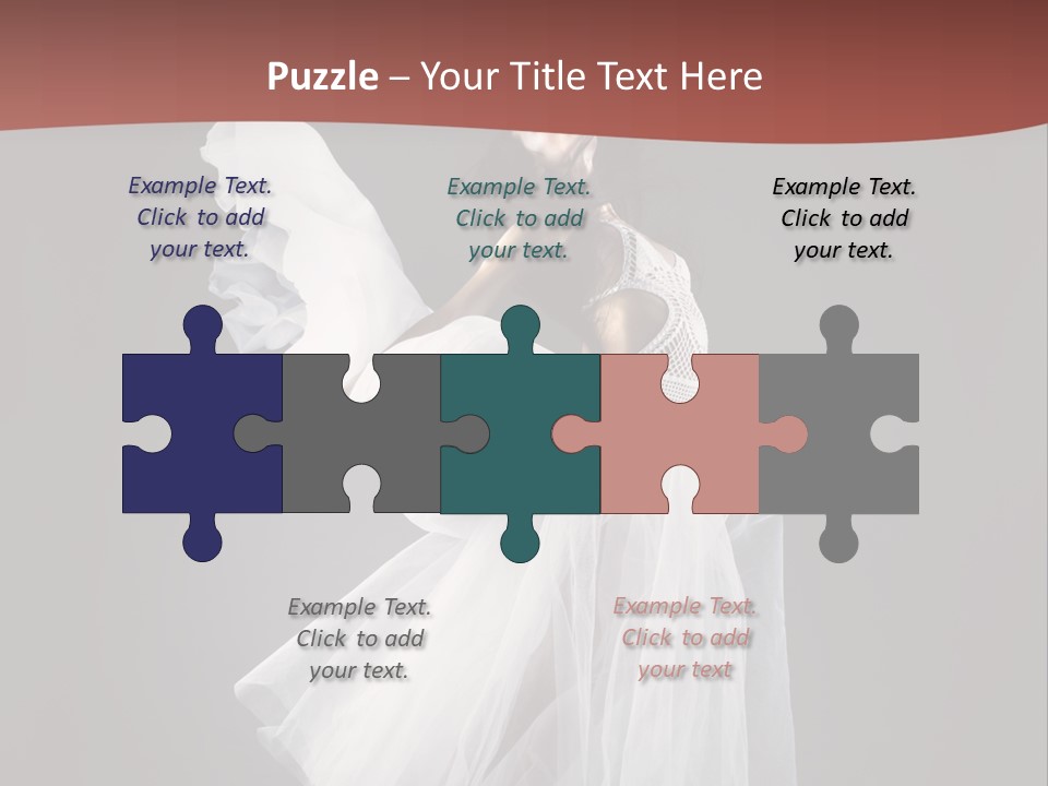 Brunette Living Person PowerPoint Template