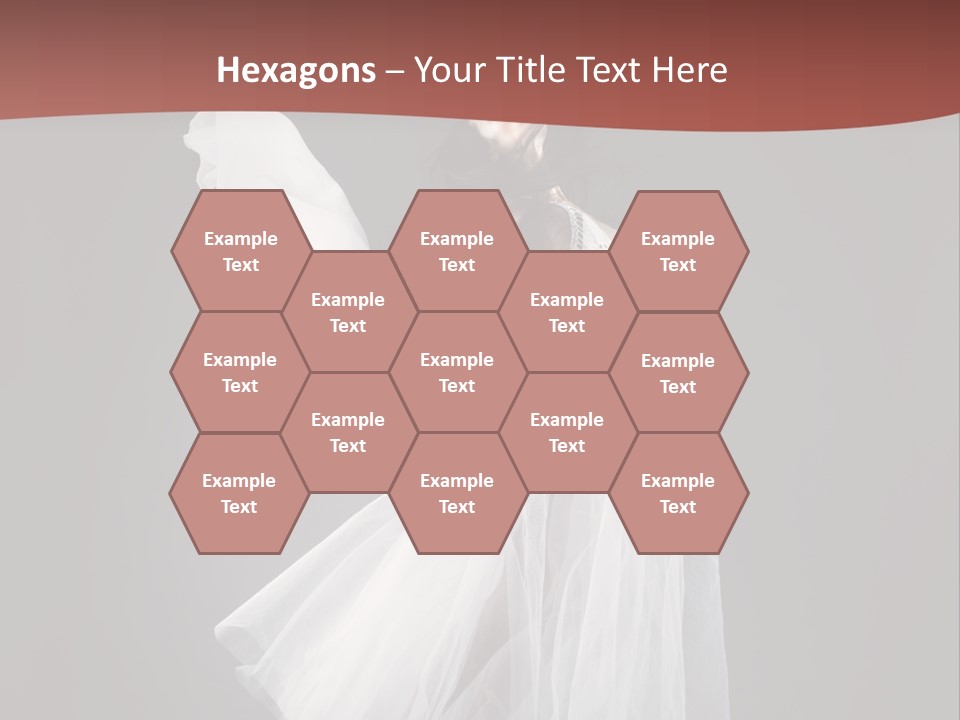 Brunette Living Person PowerPoint Template