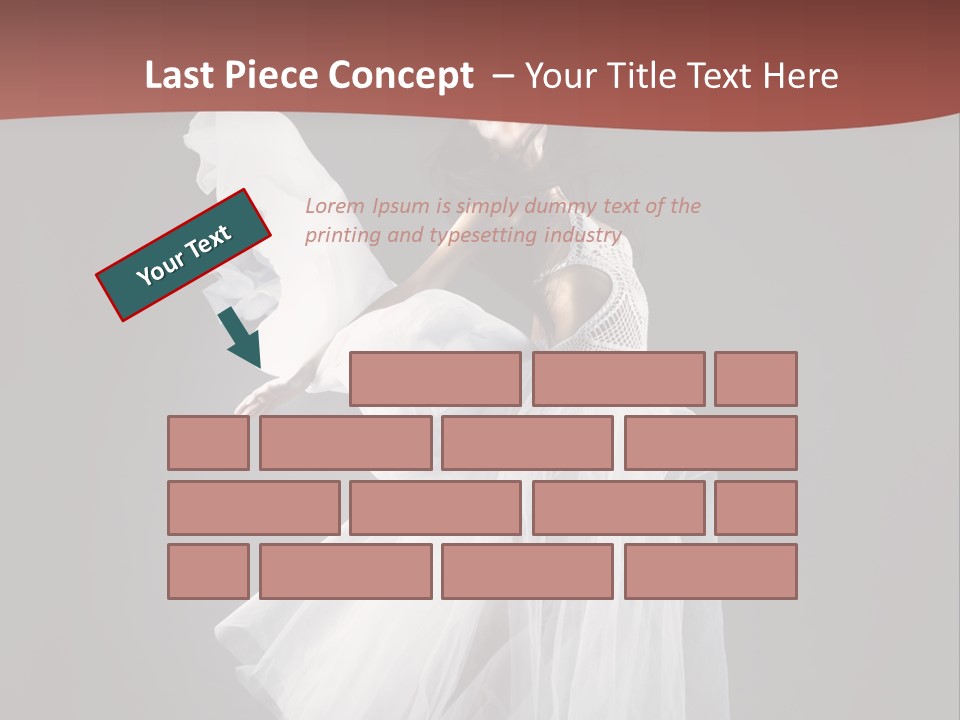 Brunette Living Person PowerPoint Template