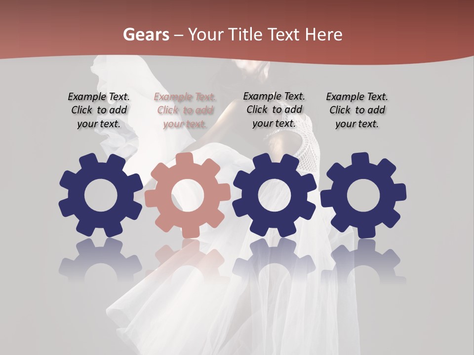 Brunette Living Person PowerPoint Template