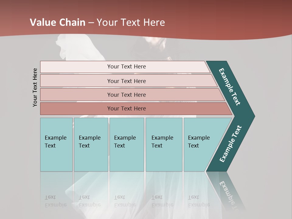 Brunette Living Person PowerPoint Template
