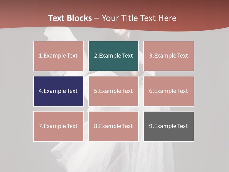 Brunette Living Person PowerPoint Template