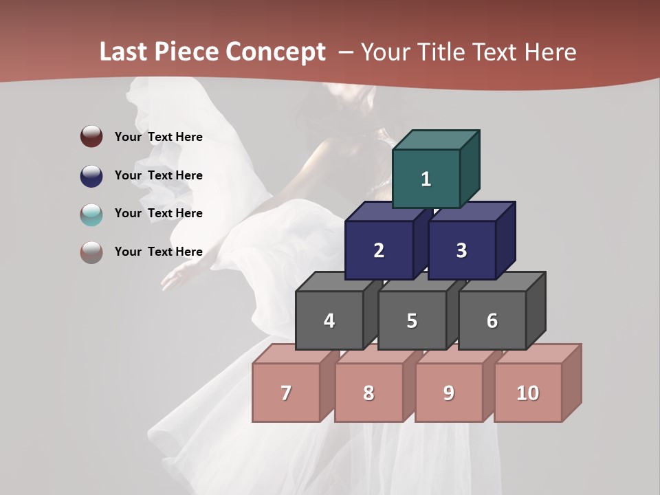 Brunette Living Person PowerPoint Template