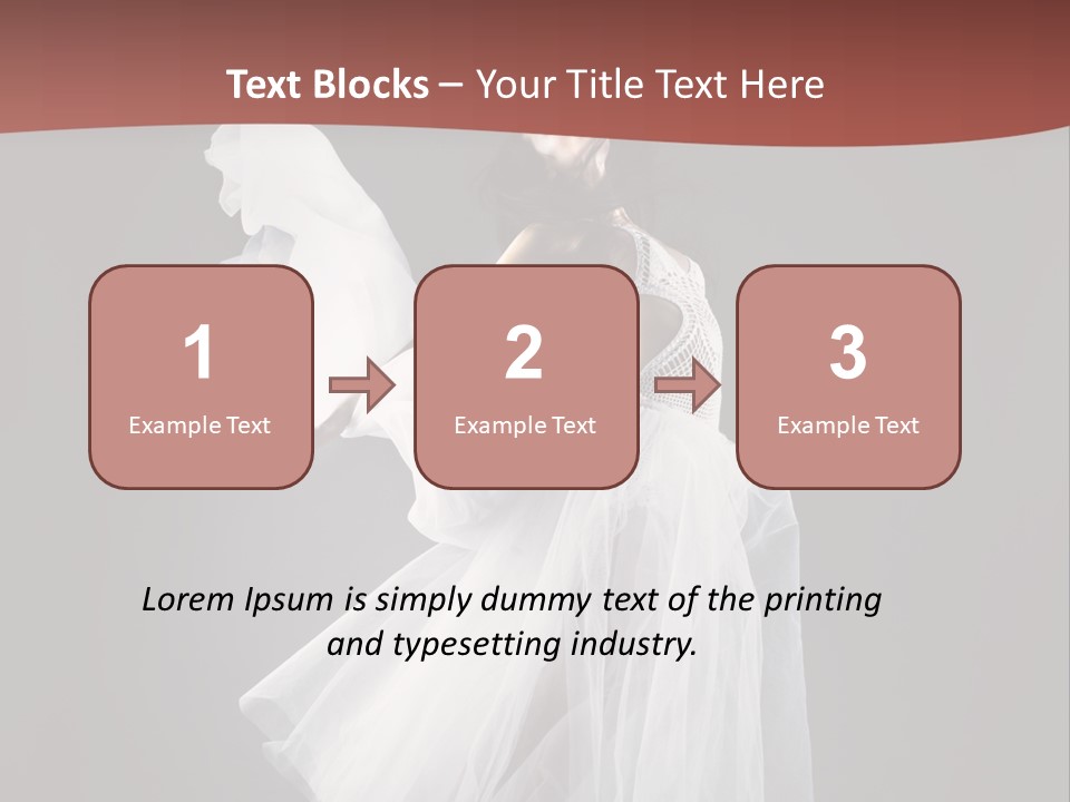 Brunette Living Person PowerPoint Template