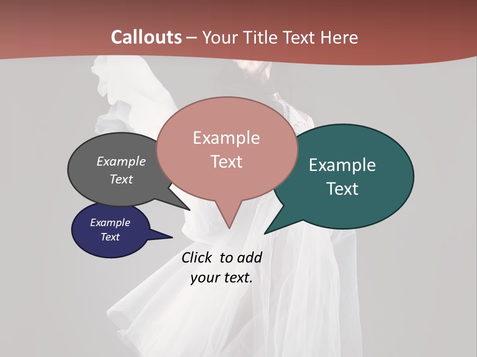 Brunette Living Person PowerPoint Template