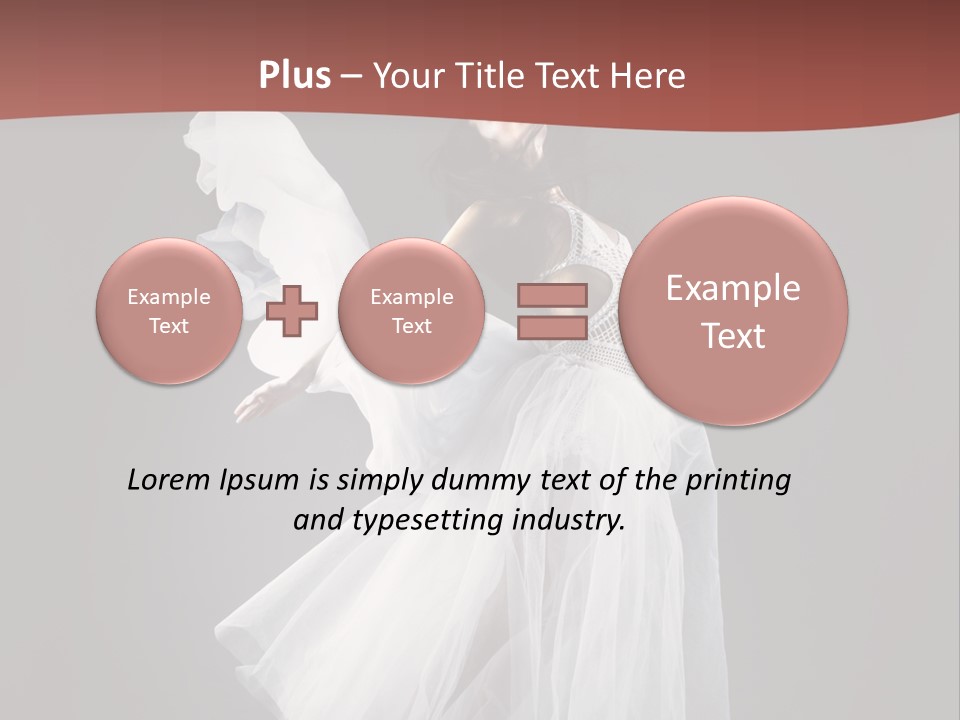 Brunette Living Person PowerPoint Template