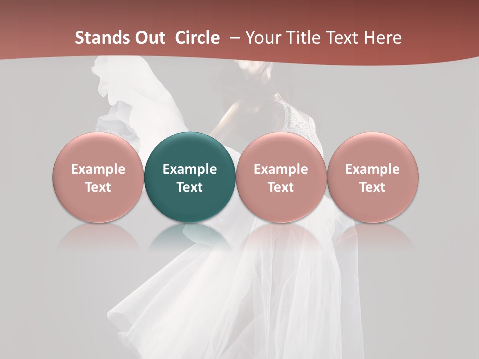 Brunette Living Person PowerPoint Template