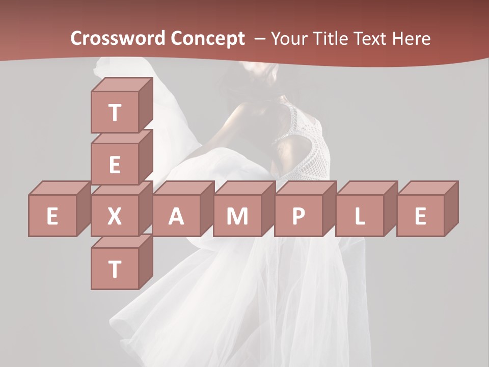 Brunette Living Person PowerPoint Template