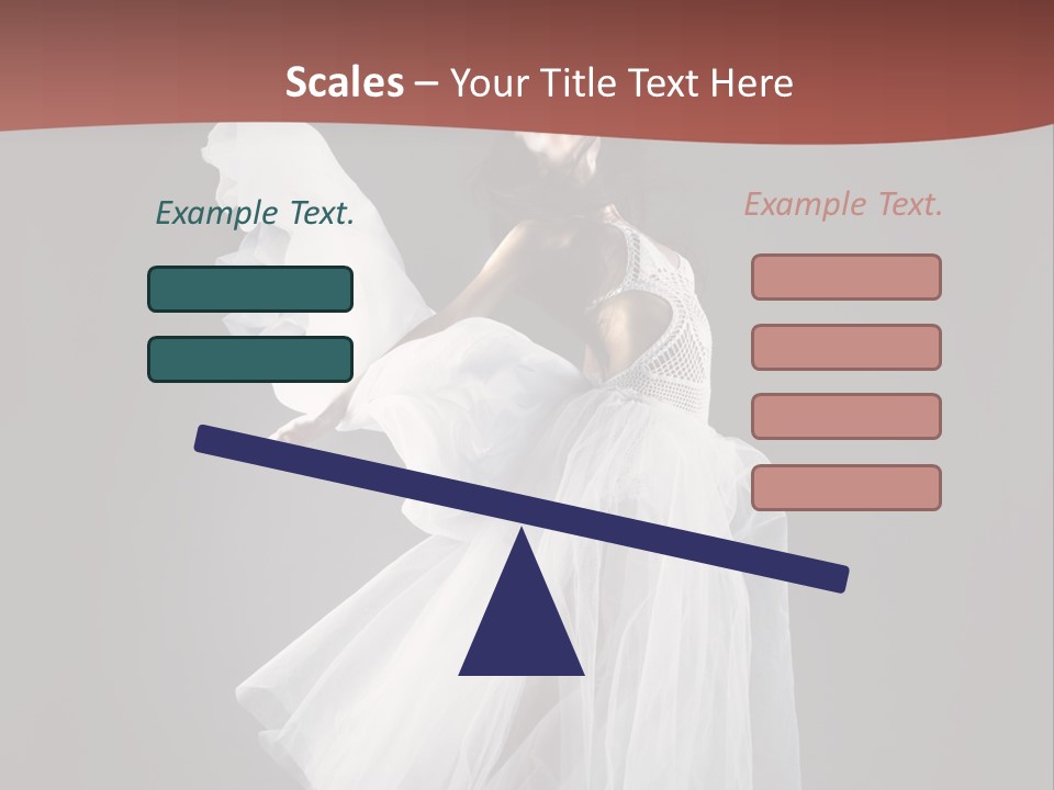 Brunette Living Person PowerPoint Template