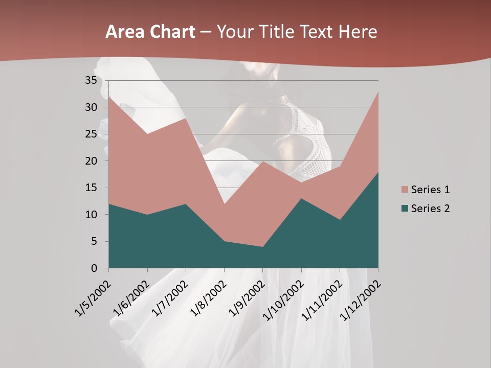 Brunette Living Person PowerPoint Template