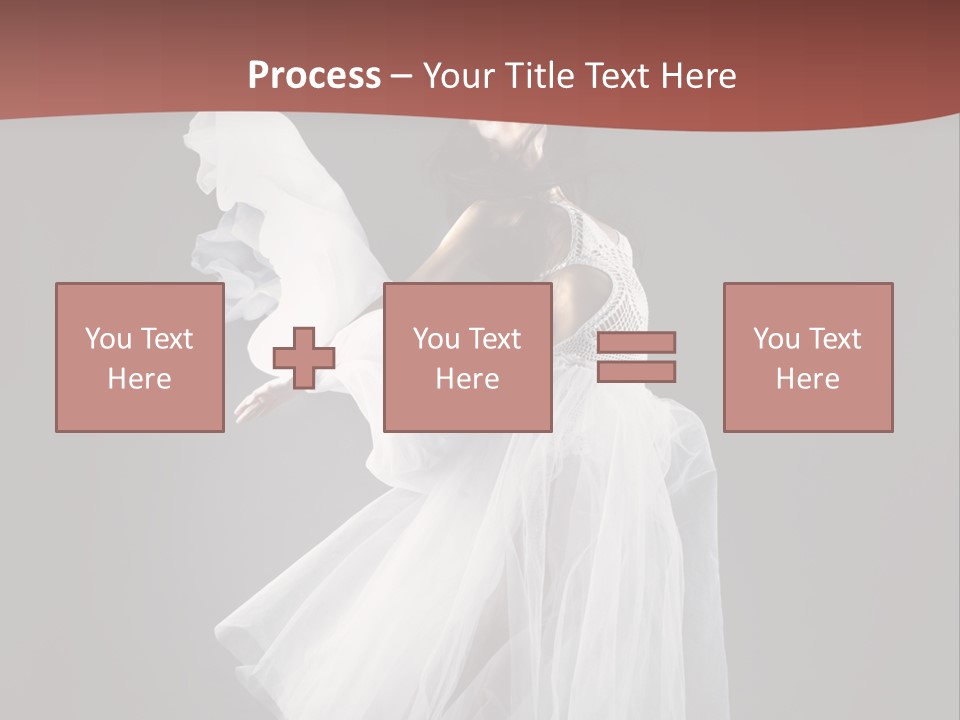 Brunette Living Person PowerPoint Template