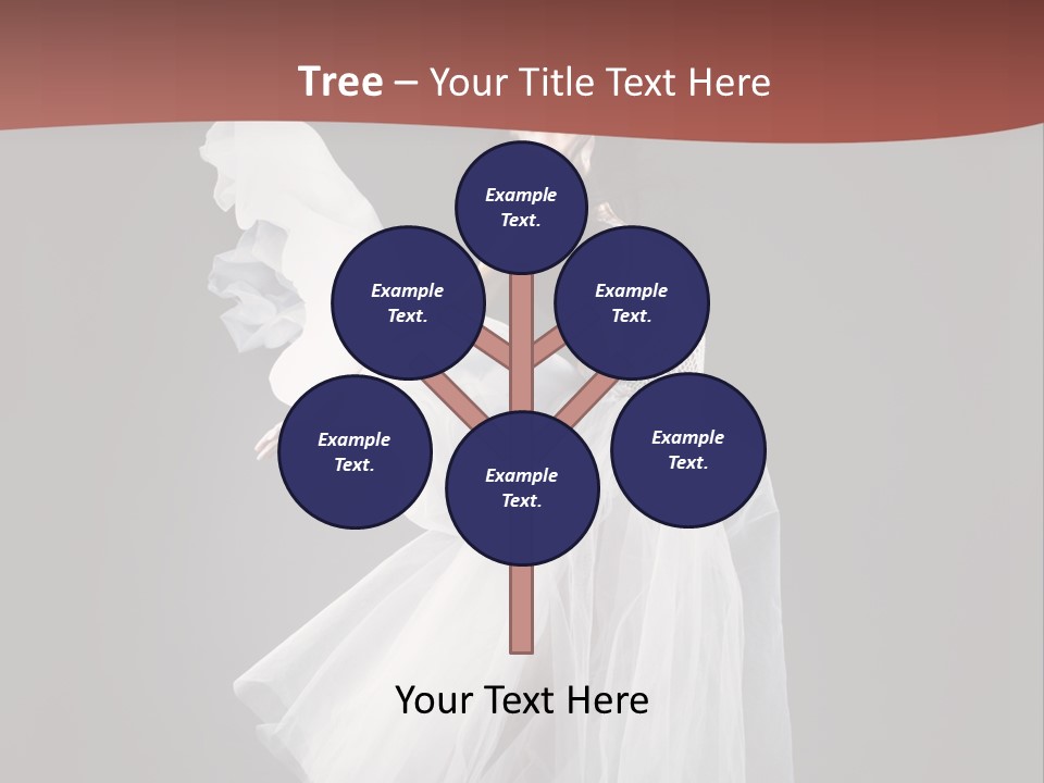 Brunette Living Person PowerPoint Template