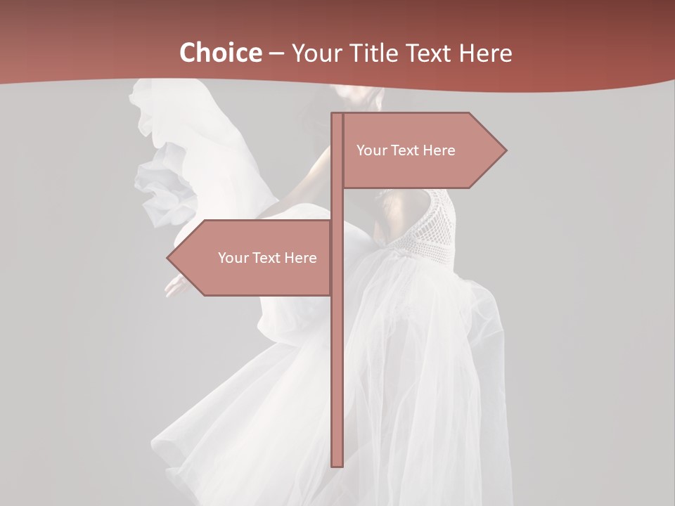 Brunette Living Person PowerPoint Template