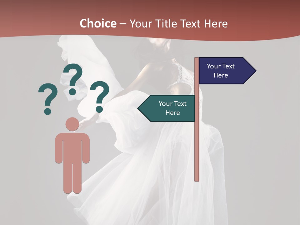 Brunette Living Person PowerPoint Template