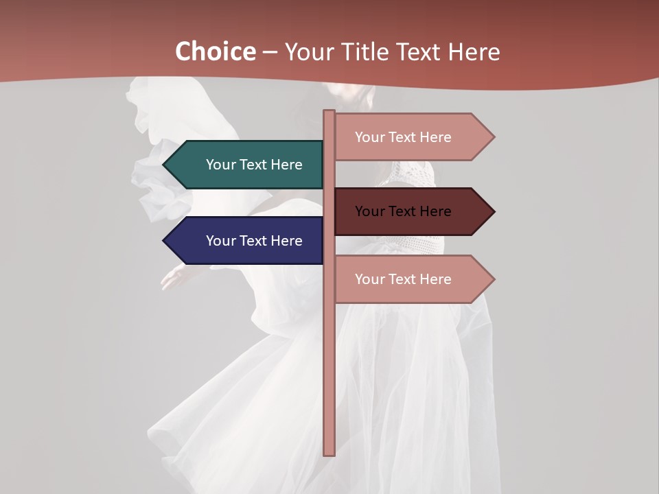 Brunette Living Person PowerPoint Template