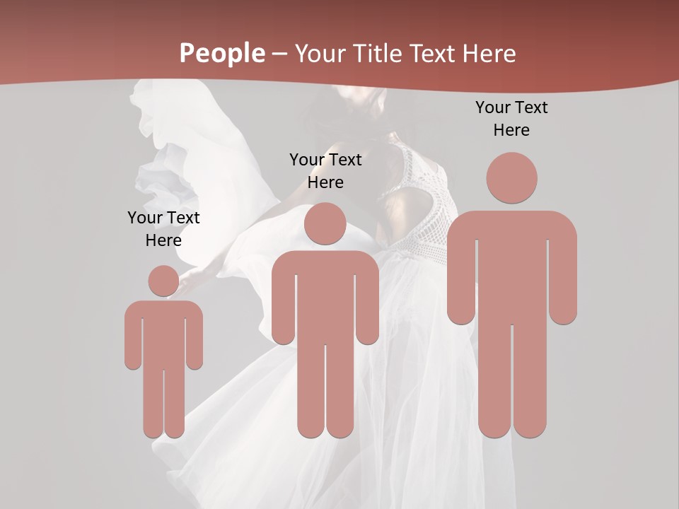 Brunette Living Person PowerPoint Template