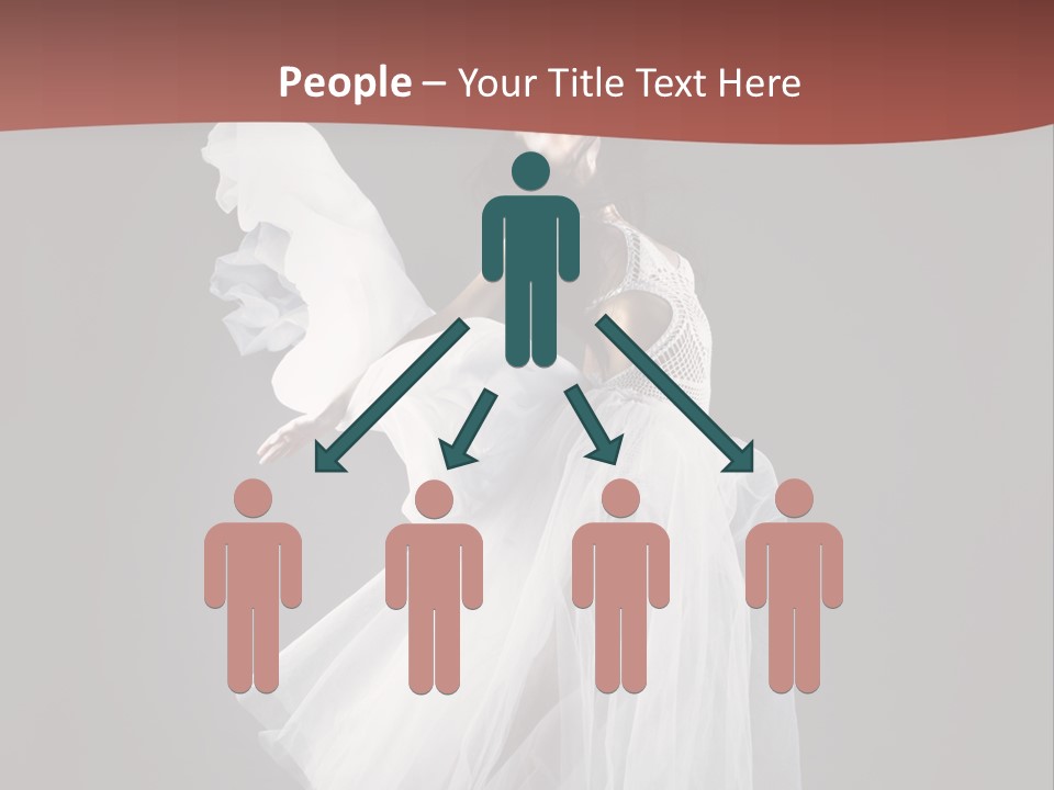 Brunette Living Person PowerPoint Template