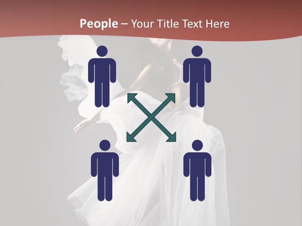 Brunette Living Person PowerPoint Template