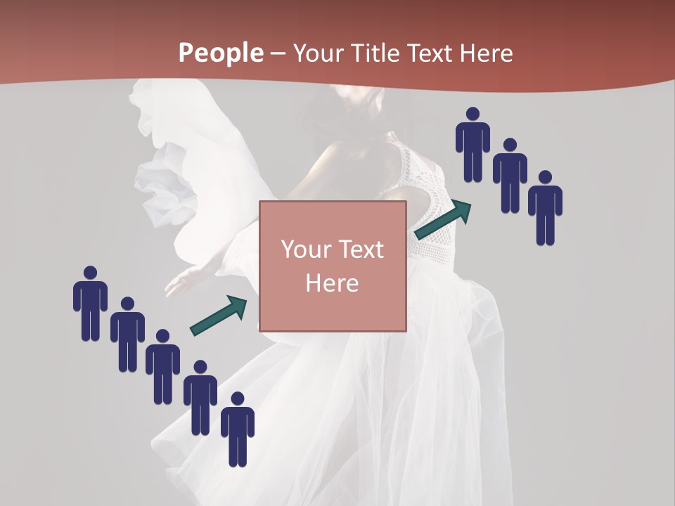 Brunette Living Person PowerPoint Template