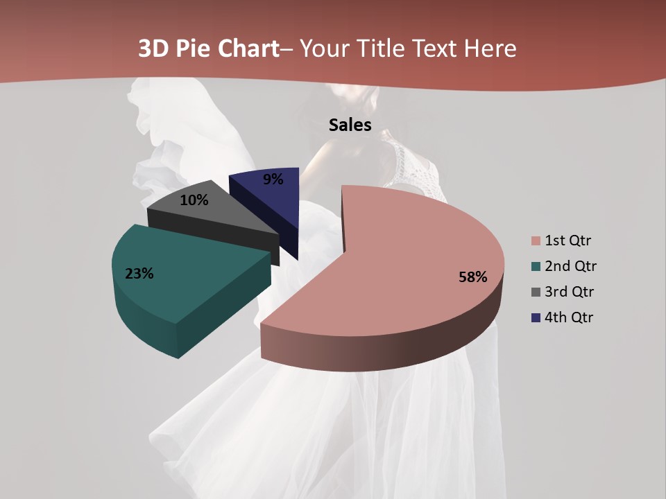 Brunette Living Person PowerPoint Template