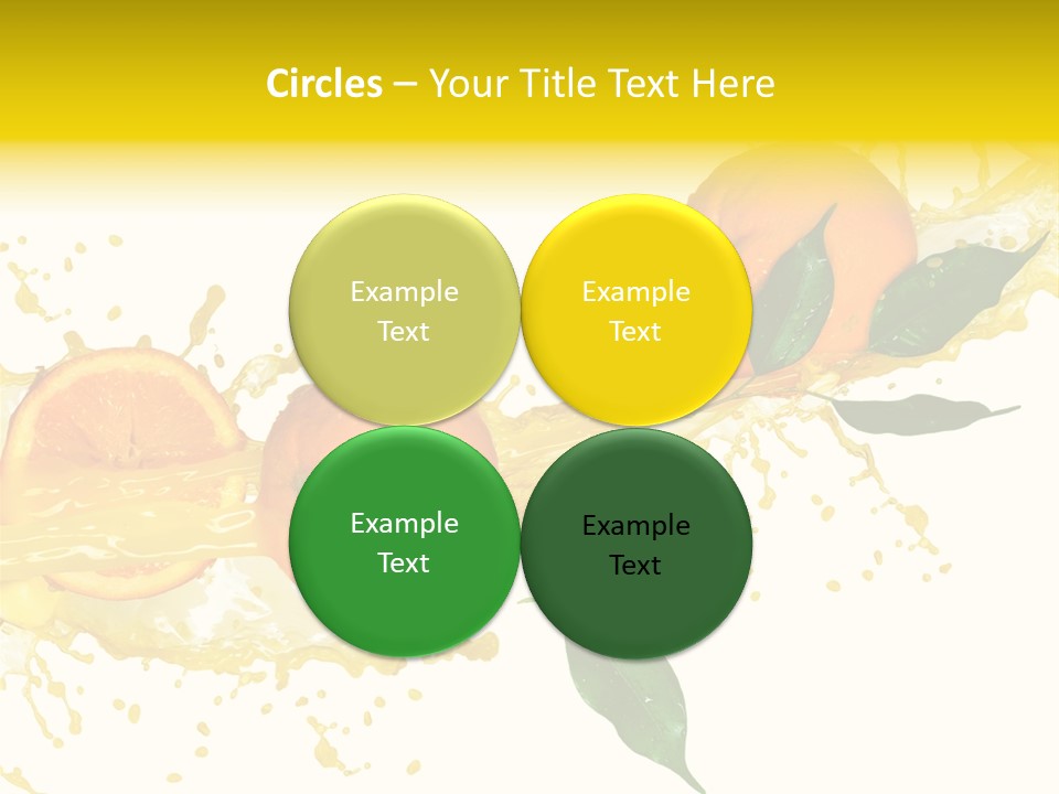 Flowing Background Spurt PowerPoint Template