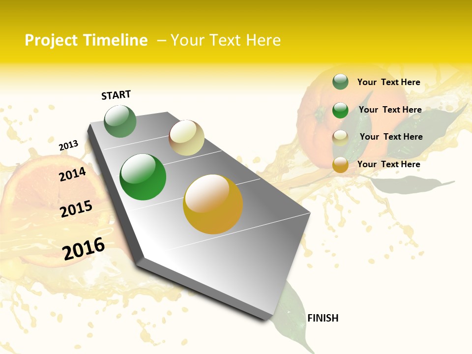 Flowing Background Spurt PowerPoint Template