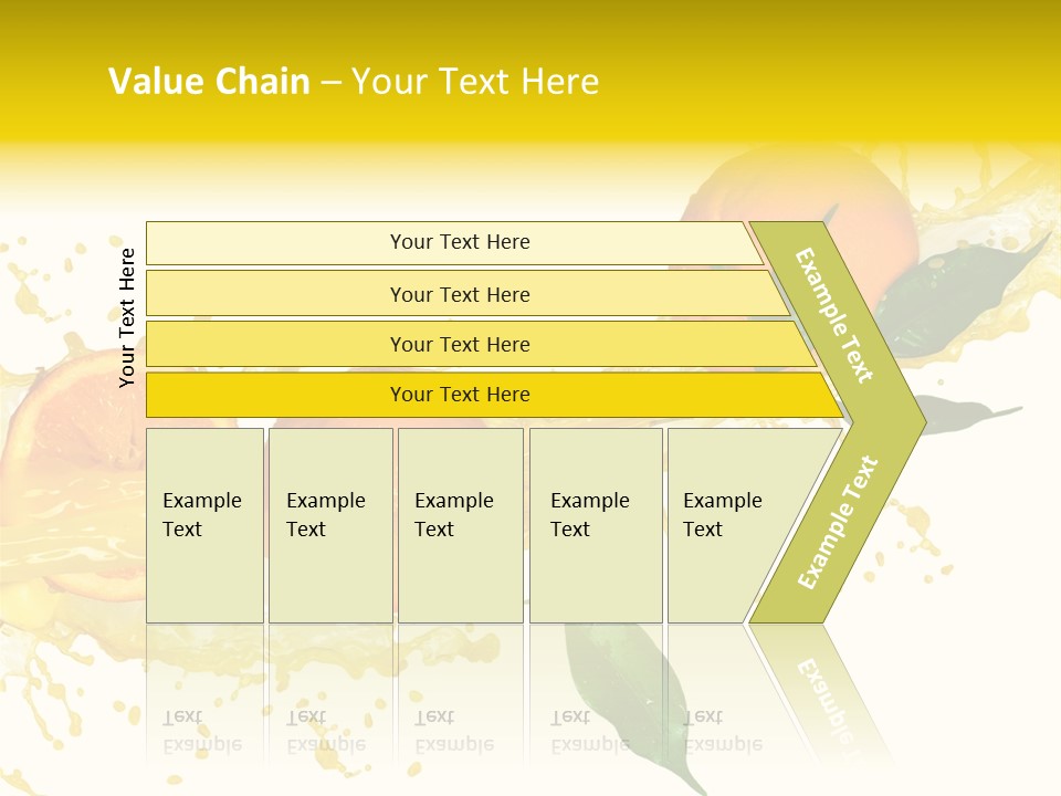 Flowing Background Spurt PowerPoint Template