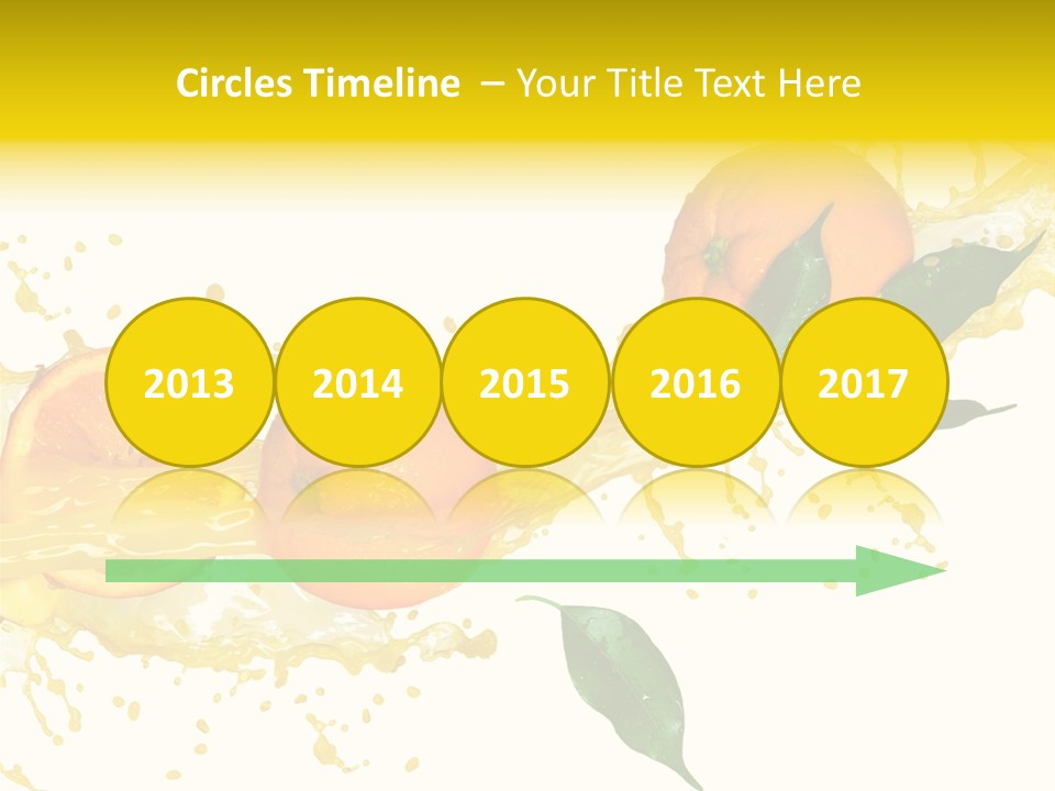 Flowing Background Spurt PowerPoint Template